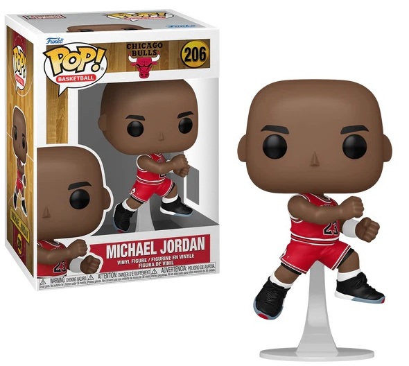 FUNKO POP BULLS Michael Jordan In Box 206 (11x16cm) …x6…x36
